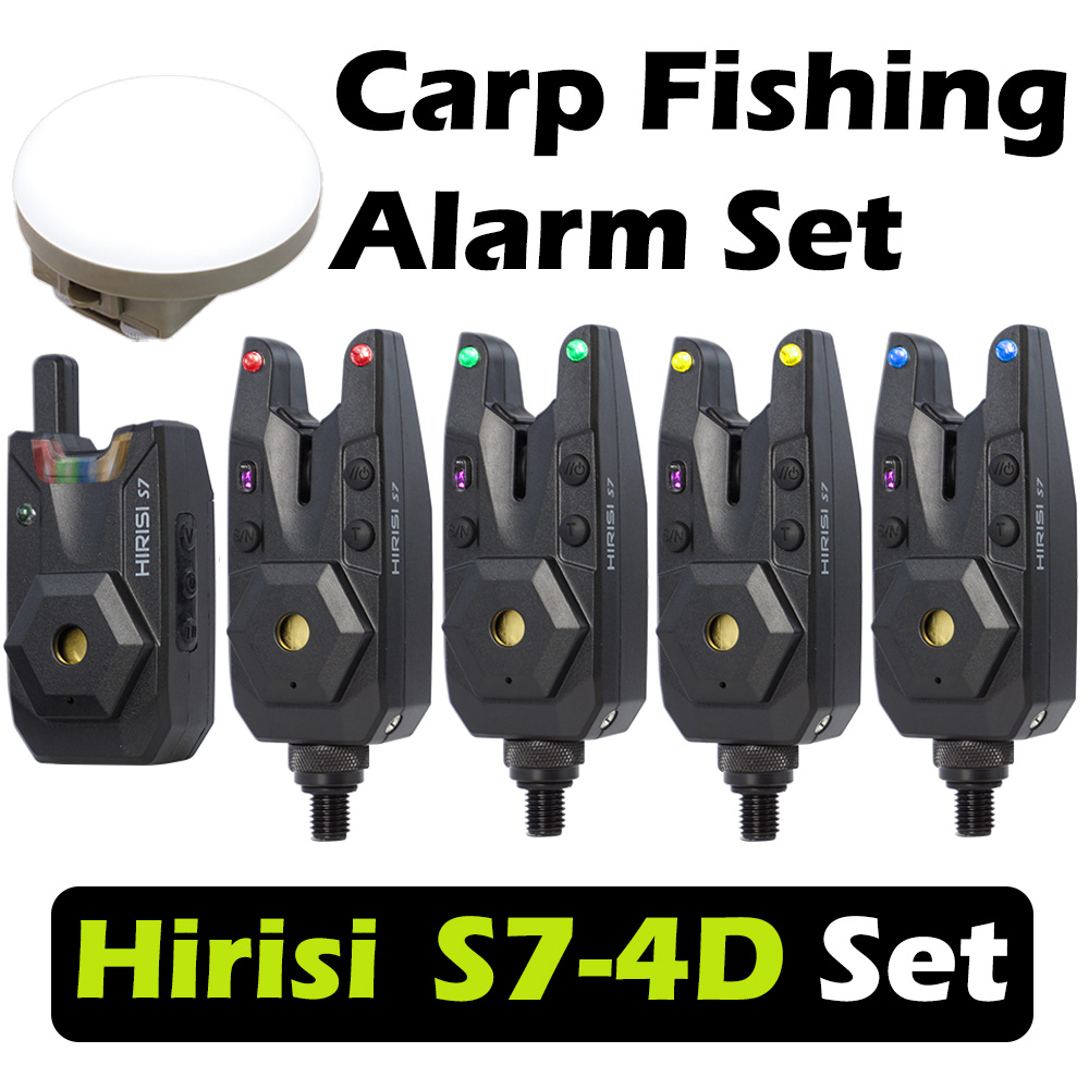 Fish Alarm - Hirisi S7-4D Wireless Carp Fishing Bite