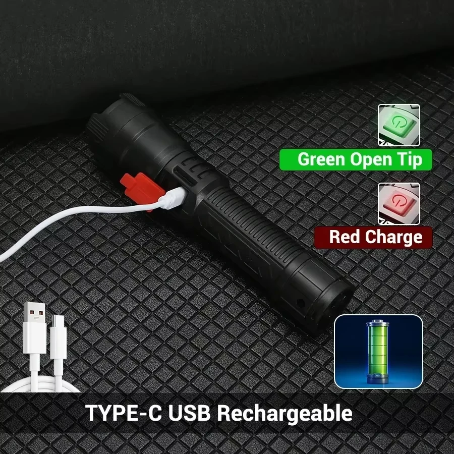 High Strong Power Led Flashlig - огляд і ціна Fishing Light