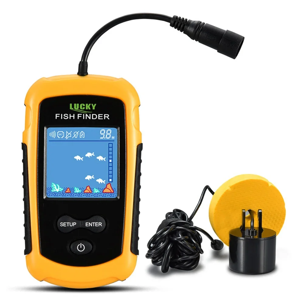 Lucky LCD Color Screen Portabl - огляд і ціна Fish Finder Portable