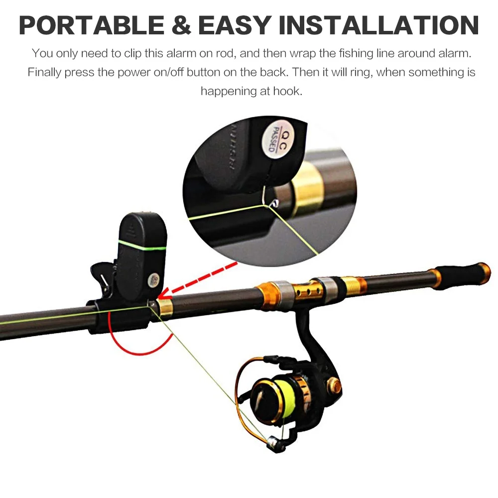 FLYSAND Fish Bite Lure Alert A - огляд і ціна Bite Indicator