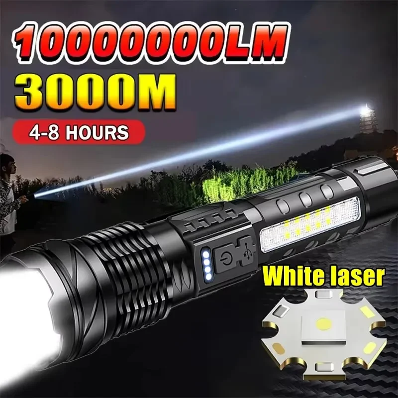 Powerful LED Flashlight Batter - огляд і ціна Fishing Light
